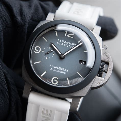 PANERAI Luminor Guillaume Nery Titanium 70th Anniversary .